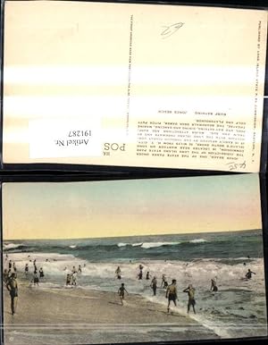 Bild des Verkufers fr 191287,New York Long Island Wantagh Jones Beach Surf Bathing Strandleben zum Verkauf von Versandhandel Lehenbauer