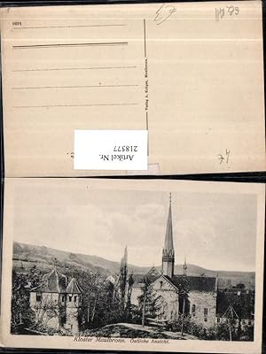 Bild des Verkufers fr 218577,Kloster Maulbronn stliche Ansicht zum Verkauf von Versandhandel Lehenbauer