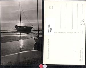 Bild des Verkufers fr 219055,Sonnenuntergang a. d. Ostsee Segelboot Boot pub VEB Bild u. Heimat Reichenbach 1/2275 zum Verkauf von Versandhandel Lehenbauer