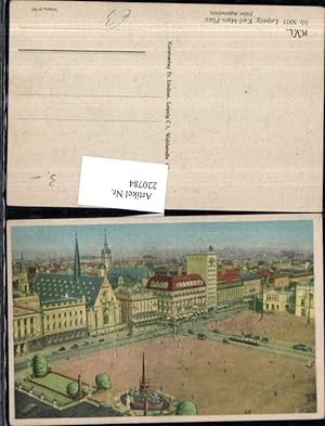 Bild des Verkufers fr 220784,Leipzig Karl-Marx-Platz frher Augustusplatz Platz zum Verkauf von Versandhandel Lehenbauer