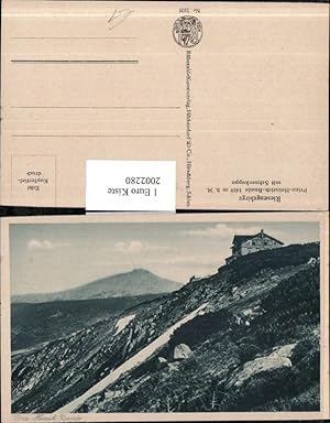 Bild des Verkufers fr 2002280,Riesengebirge Prinz-Heinrich-Baude m. Schneekoppe zum Verkauf von Versandhandel Lehenbauer