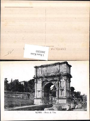 Seller image for 2003203,Roma Rom Arco di Tito Bogen for sale by Versandhandel Lehenbauer