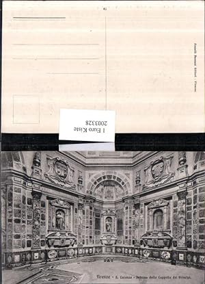 Immagine del venditore per 2003328,Firenze Florenz S. Lorenzo Interno della Capella die Principi Kapelle Innenansicht venduto da Versandhandel Lehenbauer