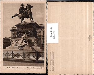 Bild des Verkufers fr 2003376,Milano Monumento a Vittorio Emanuele 2 Denkmal zum Verkauf von Versandhandel Lehenbauer