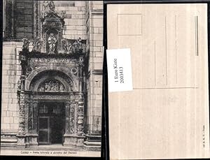 Bild des Verkufers fr 2003413,Como Porta laterale a sinistra del Duomo Portal Kirche zum Verkauf von Versandhandel Lehenbauer