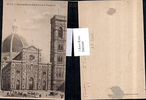 Seller image for 2003449,Sainte Marie des Fleures a Florence Florenz Kirche for sale by Versandhandel Lehenbauer