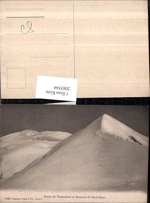 Bild des Verkufers fr 2003544,Bosse du Dromadaire et Sommet du Mont-Blanc Bergkulisse zum Verkauf von Versandhandel Lehenbauer