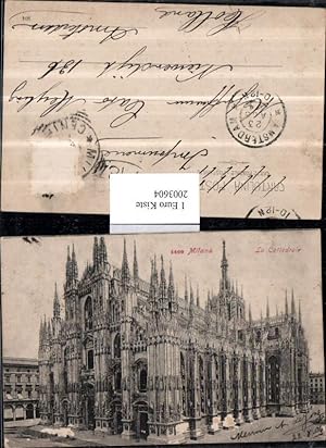 Bild des Verkufers fr 2003604,Milano La Cattedrale Mailnder Dom zum Verkauf von Versandhandel Lehenbauer