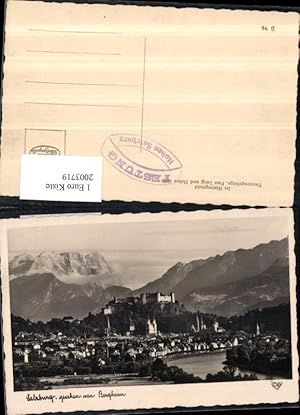 Bild des Verkufers fr 2003719,Salzburg Totale b. Bergheim Festung Tennengebirge Pass Lueg u. Hoher Gll zum Verkauf von Versandhandel Lehenbauer