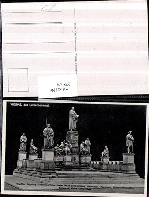 Bild des Verkufers fr 228074,Worms das Lutherdenkmal Denkmal Reuchlin Augsburg Speyer Magdeburg Waldus Huss zum Verkauf von Versandhandel Lehenbauer