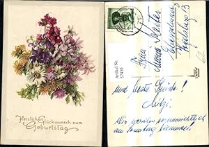 Bild des Verkufers fr 57450,Geburtstag Blumenstrau bunter Strau zum Verkauf von Versandhandel Lehenbauer