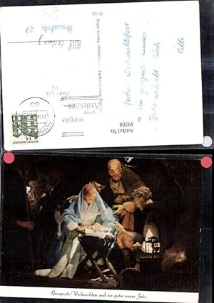 Bild des Verkufers fr 59508,Weihnachten Krippe Jesus Holzfiguren Holzkrippe pub Popp Verlag FF 100 zum Verkauf von Versandhandel Lehenbauer