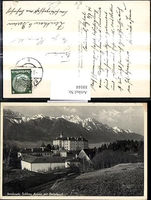 Bild des Verkufers fr 88044,Innsbruck Schloss Amras Ambras m. Bettelwurf zum Verkauf von Versandhandel Lehenbauer