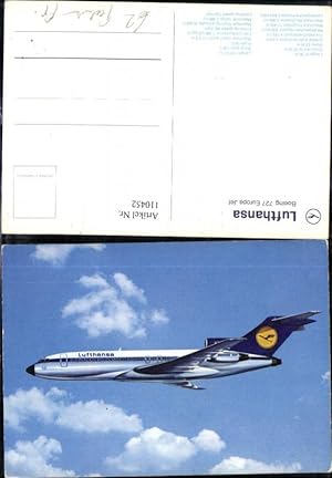 Seller image for 110452,Verkehrsflugzeug Flugzeug Lufthansa Boeing 727 Europa Jet for sale by Versandhandel Lehenbauer