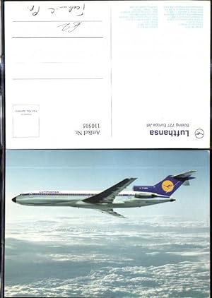 Seller image for 110505,Verkehrsflugzeug Flugzeug Lufthansa Boeing 727 Europa Jet for sale by Versandhandel Lehenbauer