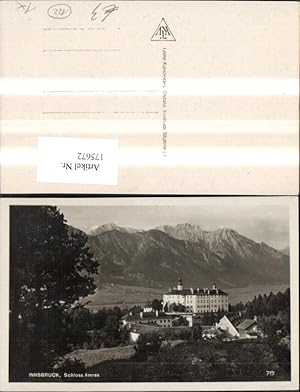 Bild des Verkufers fr 175672,Innsbruck Schloss Amras Ambras zum Verkauf von Versandhandel Lehenbauer