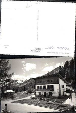 Bild des Verkufers fr 182471,Trentino Passo della Mauria Caffe Bar Ristorante Gasthaus Sdtirol zum Verkauf von Versandhandel Lehenbauer