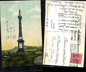 Seller image for 199706,New Jersey Paterson Soldiers Monument Denkmal Sule for sale by Versandhandel Lehenbauer