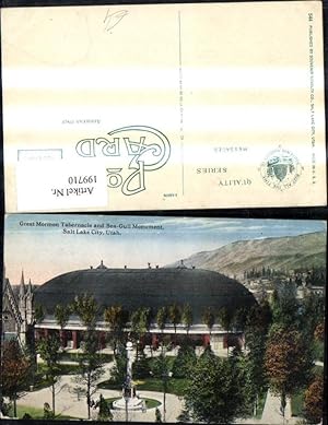 Immagine del venditore per 199710,Utah Salt Lake City Great Mormon Tabernacle and Sea Gull Monument venduto da Versandhandel Lehenbauer