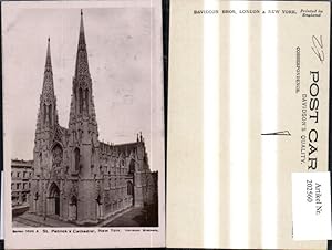 Bild des Verkufers fr 202560,New York City St Patricks Cathedral Kirche Kathdrale zum Verkauf von Versandhandel Lehenbauer