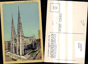 Bild des Verkufers fr 202562,New York City St Patricks Cathedral Kirche Kathedrale zum Verkauf von Versandhandel Lehenbauer