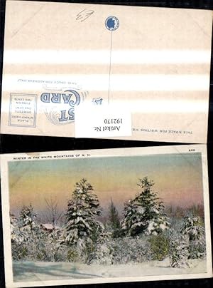 Image du vendeur pour 192170,New Hampshire Winter in the White Mountains Winterbild Partie mis en vente par Versandhandel Lehenbauer