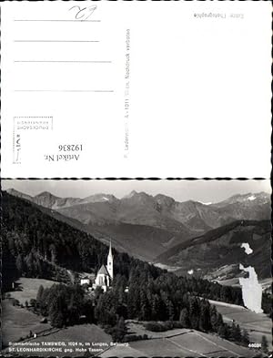 Bild des Verkufers fr 192836,Tamsweg i. Lungau St. Leonhardikirche geg. Hohe Tauern Kirche zum Verkauf von Versandhandel Lehenbauer