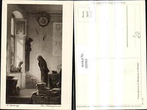 Bild des Verkufers fr 193503,Knstler AK K. Spitzweg Der Kaktusfreund Kakteen Mann Pendeluhr Uhr zum Verkauf von Versandhandel Lehenbauer