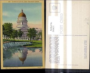 Immagine del venditore per 203877,Utah Salt Lake City Glimpse of Capitol Dome from Rock Garden venduto da Versandhandel Lehenbauer