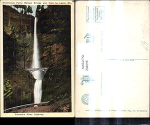 Imagen del vendedor de 204098,Oregon Multnomah Falls Columbia River Highway Benson Bridge and Trail to Larch Mountain a la venta por Versandhandel Lehenbauer