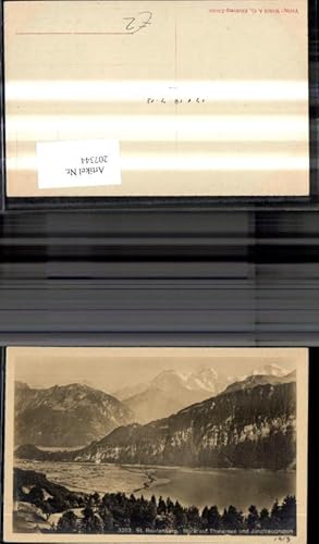 Seller image for 207344,St Beatenberg Blick a. Thunersee u. Jungfraugruppe Kt Bern for sale by Versandhandel Lehenbauer