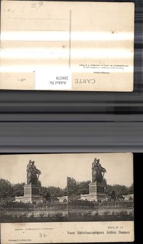 Seller image for 208370,Geneve Genf Stereofoto Le Monument de la Federation for sale by Versandhandel Lehenbauer