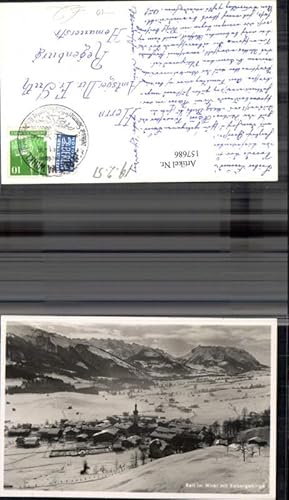 Bild des Verkufers fr 157686,Reit i. Winkel m. Kaisergebirge Winteransicht 1957 zum Verkauf von Versandhandel Lehenbauer