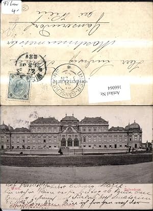 Image du vendeur pour 166064,Wien 3 Landstrasse Belvedere Wasserbecken 1907 mis en vente par Versandhandel Lehenbauer