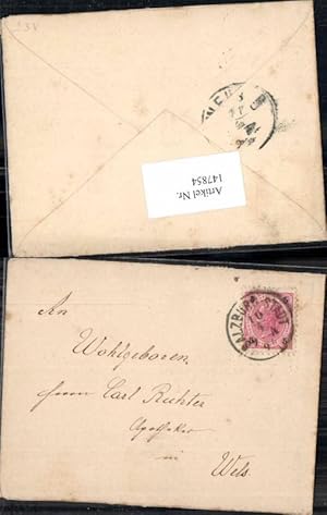 147854,Brief 1894 Salzburg n Wels