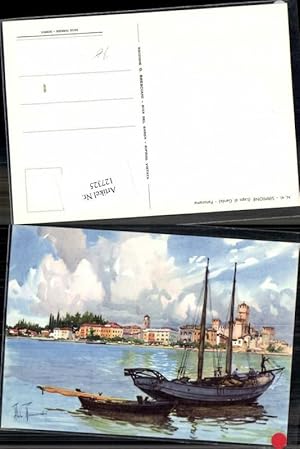 Bild des Verkufers fr 127325,Trentino Lago di Garda Gardasee Sirmione zum Verkauf von Versandhandel Lehenbauer