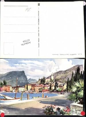 Bild des Verkufers fr 127326,Trentino Lago di Garda Gardasee Torbole zum Verkauf von Versandhandel Lehenbauer