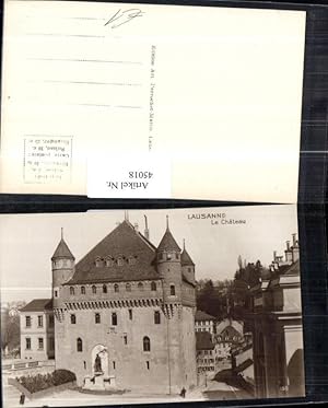 Bild des Verkufers fr 45018,Lausanne Le Chateau Schloss Burg Kt Waadt zum Verkauf von Versandhandel Lehenbauer