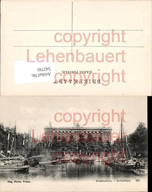 Seller image for 542741,Netherlands Rotterdam Postkantoor Postamt Post Segelschiffe Schiffe for sale by Versandhandel Lehenbauer