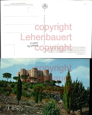 Bild des Verkufers fr 549712,Italy Bari Andria Castel del Monte zum Verkauf von Versandhandel Lehenbauer