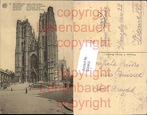 Bild des Verkufers fr 550463,Belgium Brssel Bruxelles Kirche St. Gudula zum Verkauf von Versandhandel Lehenbauer