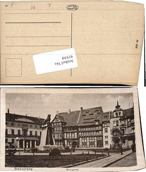 Bild des Verkufers fr 91930,Braunschweig Burgplatz zum Verkauf von Versandhandel Lehenbauer