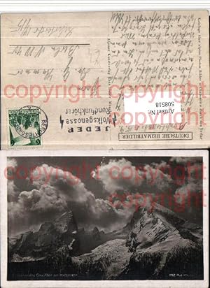 Seller image for 508518,Aufziehendes Gewitter am Watzmann b. Berchtesgaden Bergkulisse for sale by Versandhandel Lehenbauer