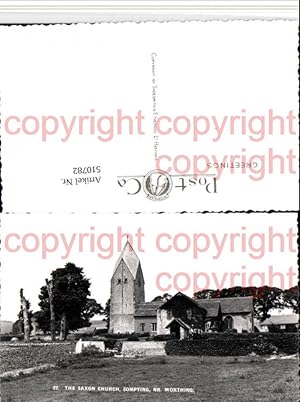 Bild des Verkufers fr 510782,England Worthing Sompting Saxon Church Kirche zum Verkauf von Versandhandel Lehenbauer