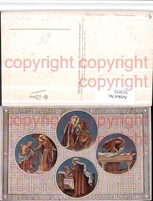 Bild des Verkufers fr 513172,Knstler AK 7 Werke der Barmherzigkeit Religion Mehrbildkarte zum Verkauf von Versandhandel Lehenbauer