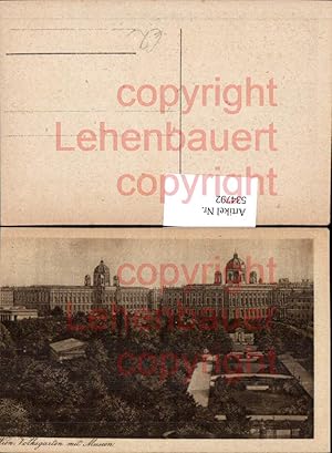 Bild des Verkufers fr 534792,Wien Innere Stadt Volksgarten Museen zum Verkauf von Versandhandel Lehenbauer