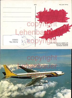 Bild des Verkufers fr 536831,Aviaktik Flugzeug Sudan Boeing 707 3J8C Blue Nile zum Verkauf von Versandhandel Lehenbauer