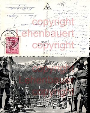 Seller image for 547386,Innsbruck Maria Theresienstrasse Rstung Ritter for sale by Versandhandel Lehenbauer