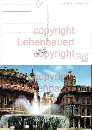 Seller image for 548286,Italy Genova Genua Piazza de Ferrari for sale by Versandhandel Lehenbauer