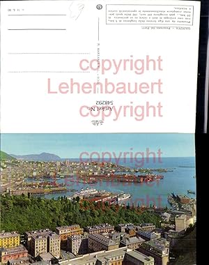 Seller image for 548292,Italy Genova Genua Hafen for sale by Versandhandel Lehenbauer